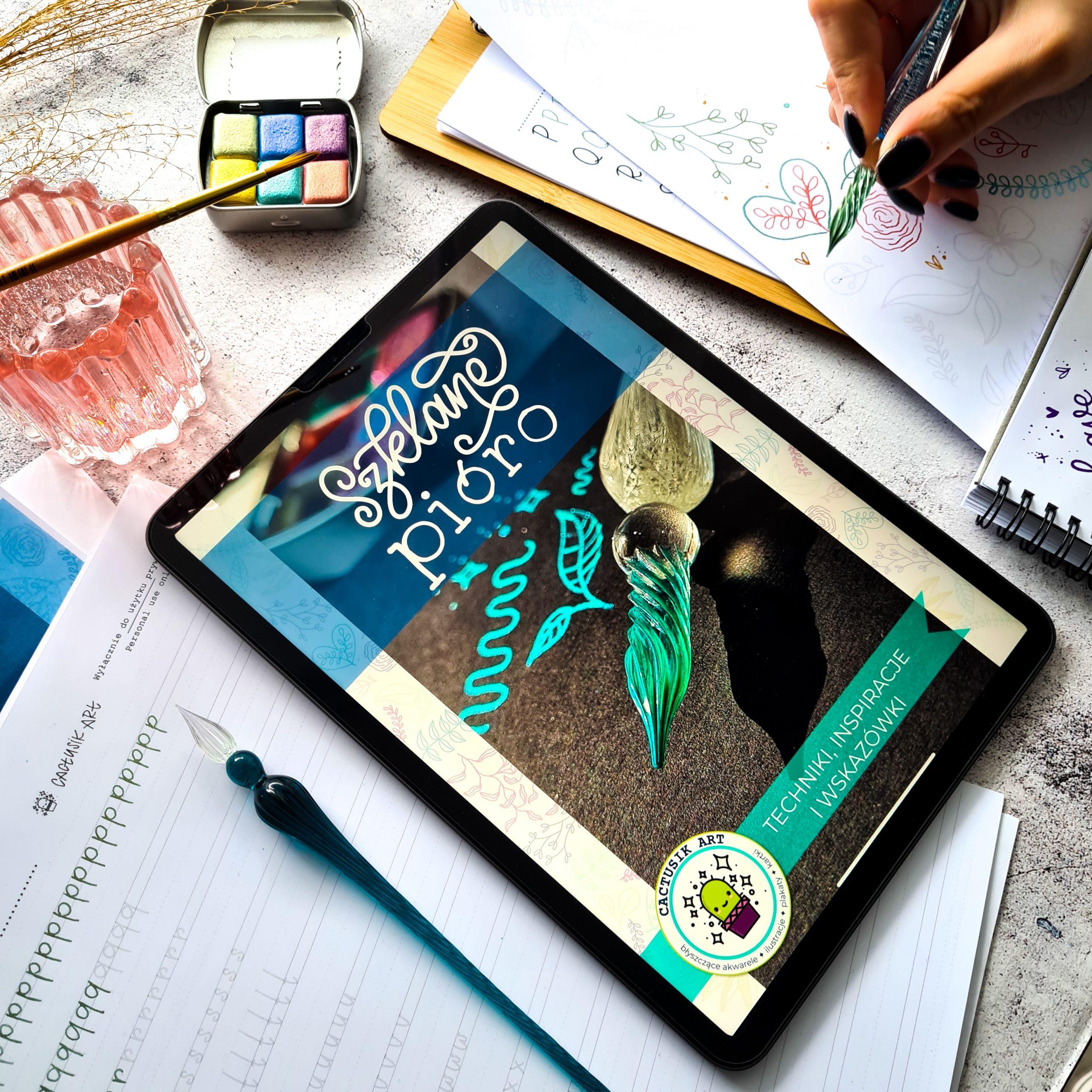 E-book Szklane Pióro – techniki, inspiracje i wskazówki