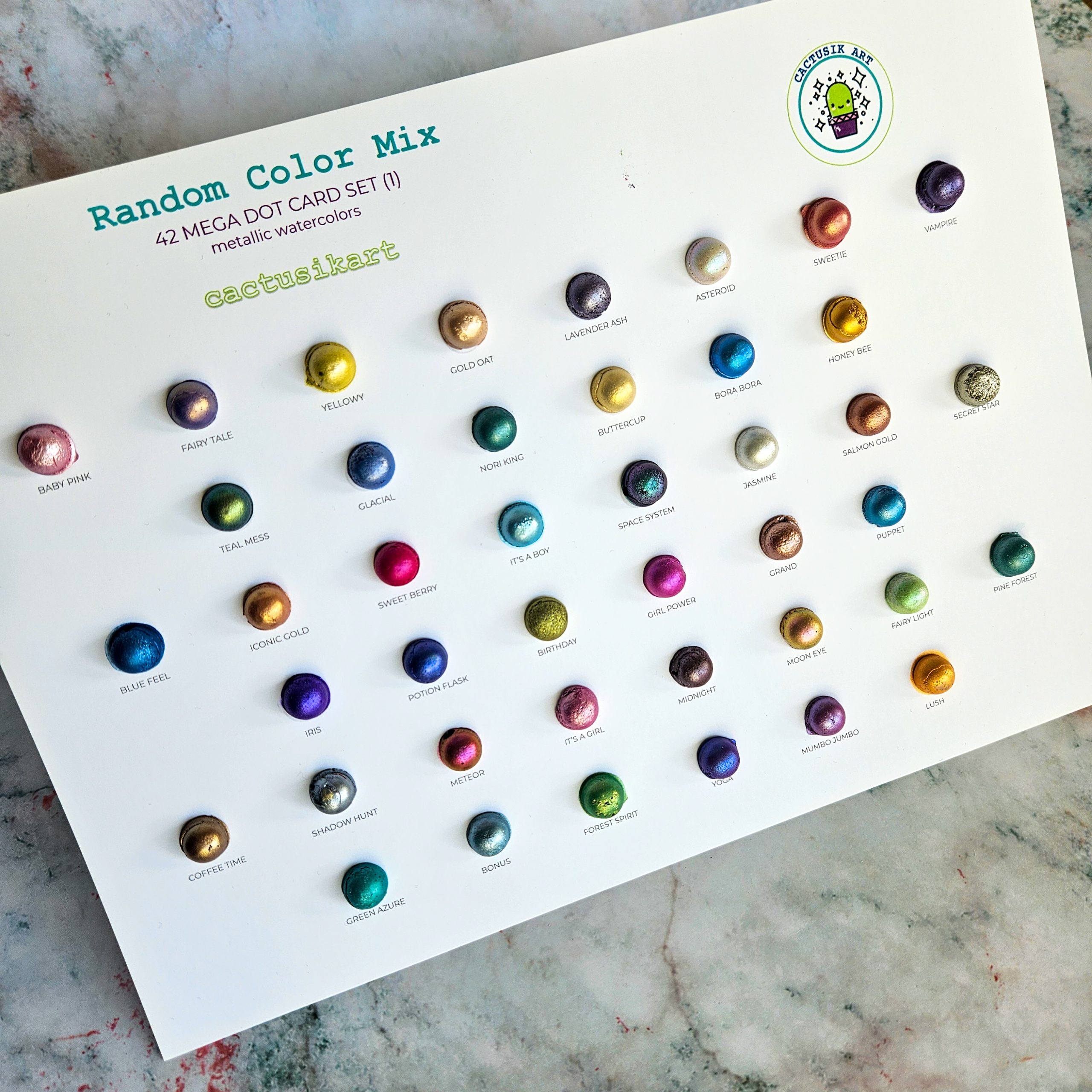 42 Mega Dot Random Color Mix (1) - obrazek 4