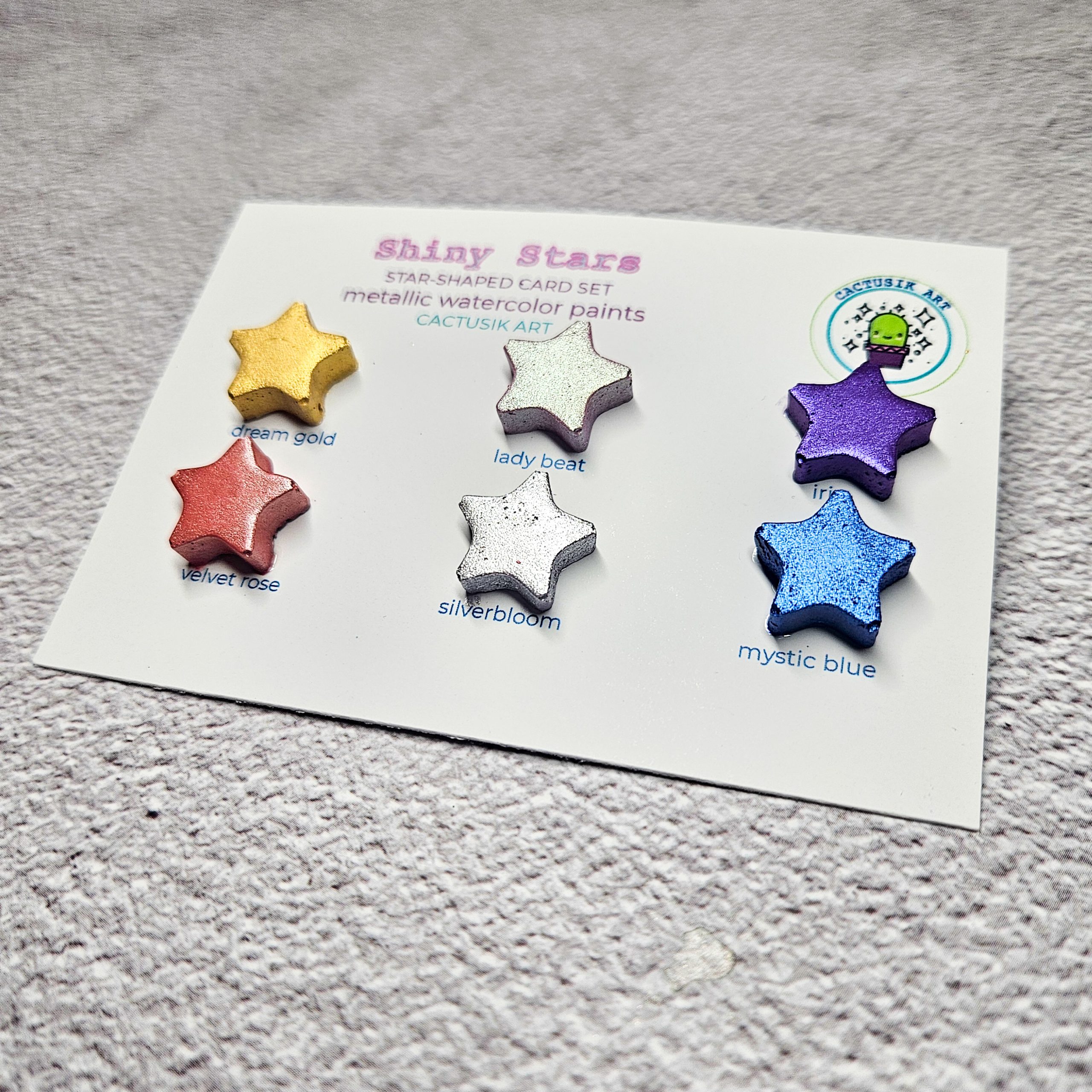 Shiny Stars - Zestaw dotów gwiazdek - obrazek 4