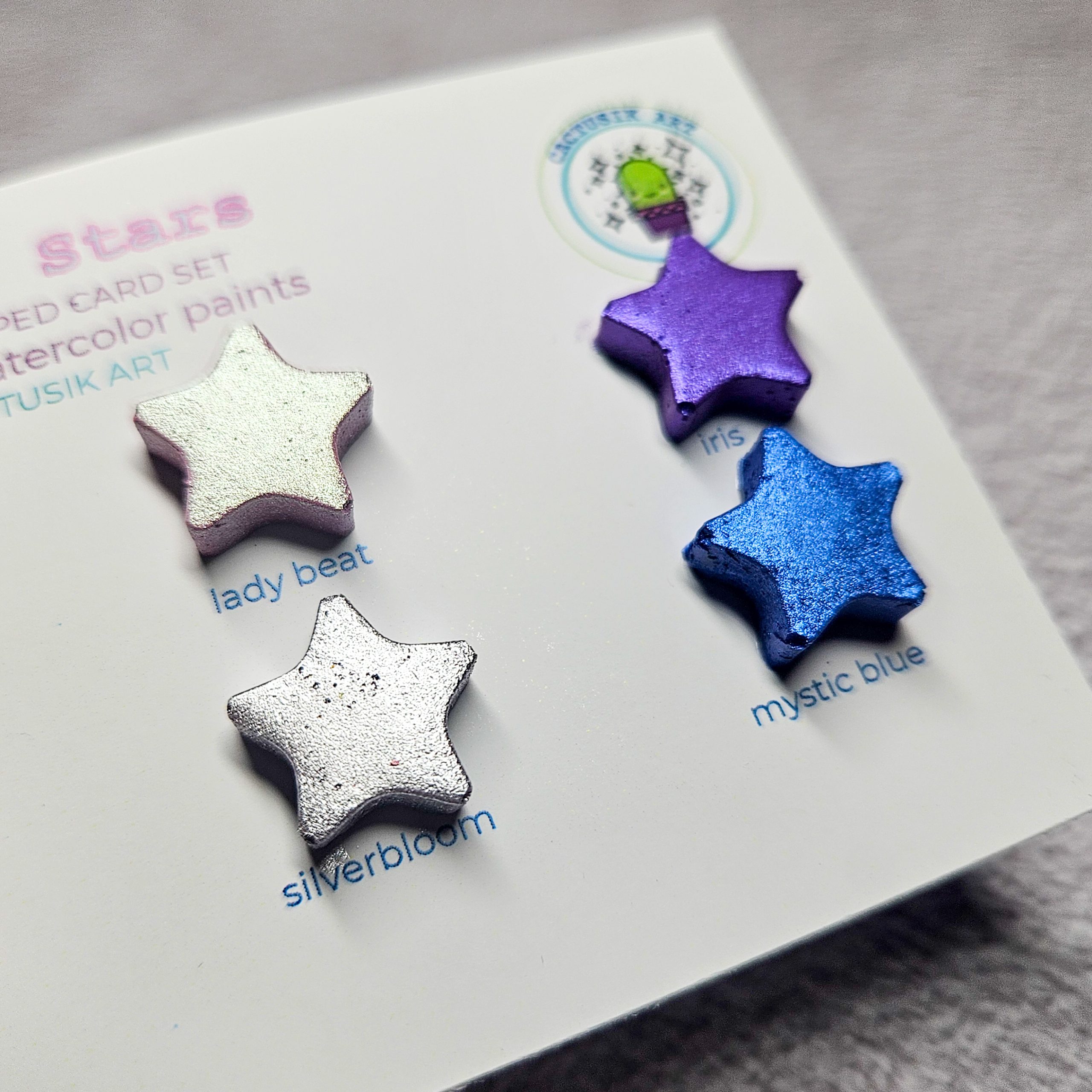 Shiny Stars - Zestaw dotów gwiazdek - obrazek 6